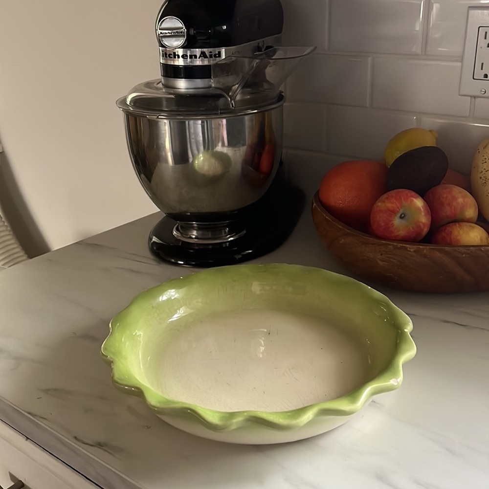 Vintage pie dish